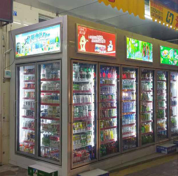 轉角式飲料柜